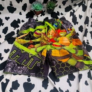 3/$18 TMNT Swim Trunks Nickelodeon